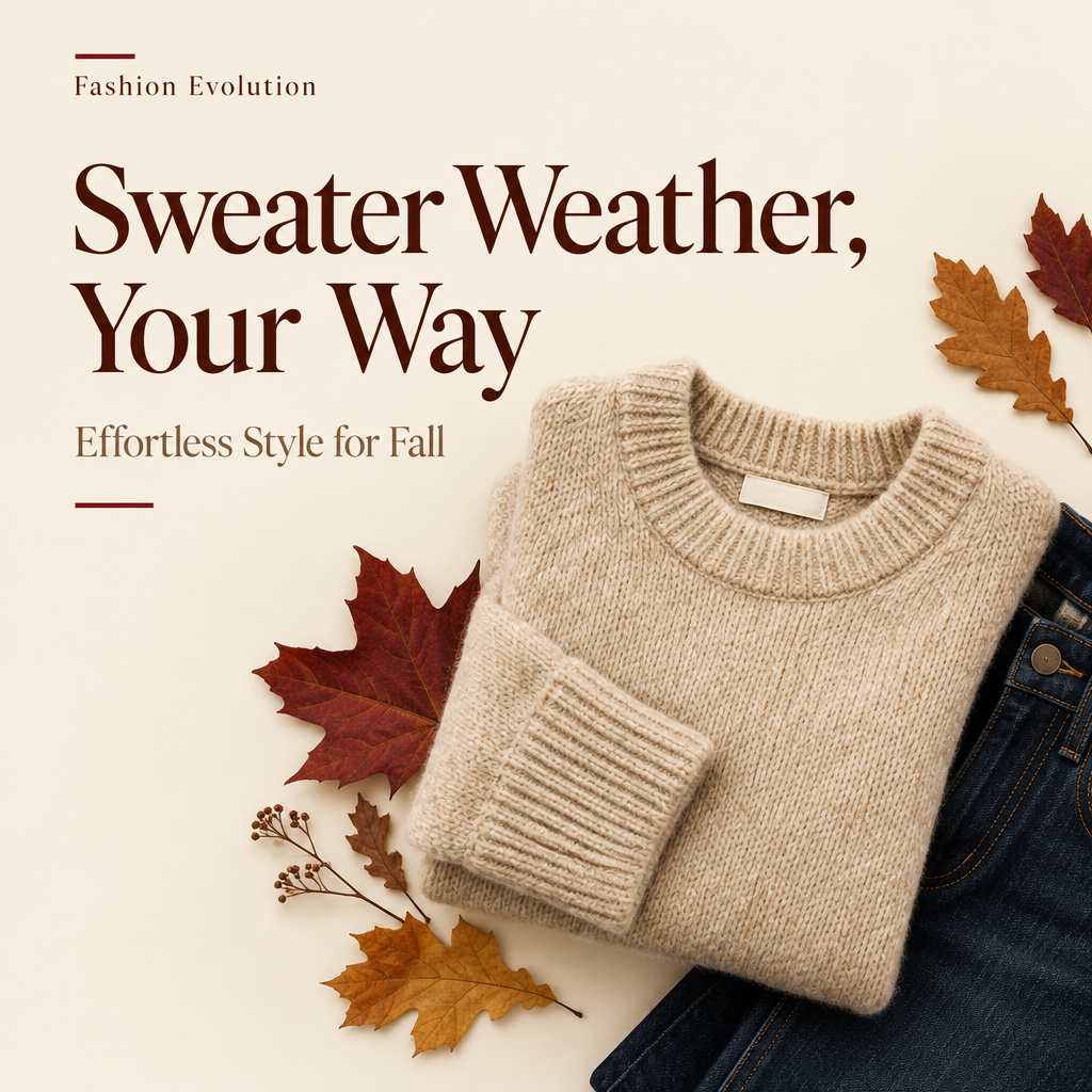 Sweater Weather, Your Way: Effortless Style for Fall