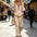 Women Casual Top Wide-Leg Pants Set