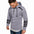 Drawstring Sweatshirt with Leather Hoodies