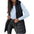 Women's Sleeveless Hooded Vest With Pockets