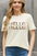 HELLO SUNSHINE  Tee