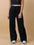Ribbed Wide Leg Sweat Pants