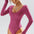 Simple Deep V-neck Bodysuit