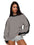 Women's Contrast Color  Loose Sweater