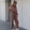 Women Warm Hoodie and Pants Set