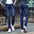 Men's Washed Denim Jeans