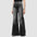 Women High Waist Flare Jeans
