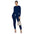 Women's Pure Color Two-piece Suit