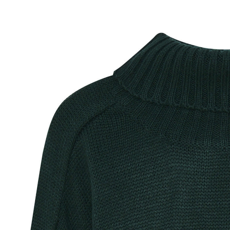 Women's Long-Sleeved Knitted Sweater