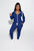 Casual Zipper Two-piece Suit