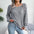 Winter Casual Square Collar Sweater