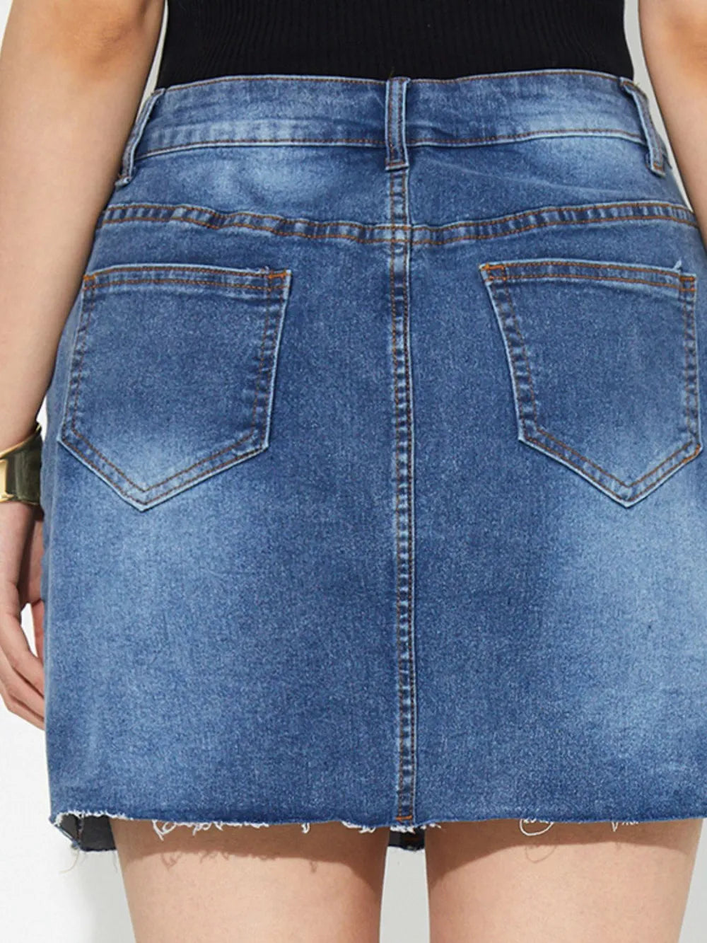 Women's Denim Short Skirt