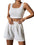 Summer Fashionable Casual Solid Set