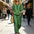 Women Casual Top Wide-Leg Pants Set
