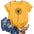 Women's Knit Self Design T-shirt