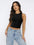 Round Neck Cropped Tank