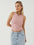 Round Neck Cropped Tank