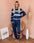 Casual Striped Long-Sleeved Two-piece Suit
