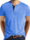 Men's solid color casual short-sleeved T-shirt