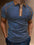 Men's Color Block Zipper Shirt
