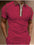 Men's Color Block Zipper Shirt