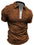 Men's Color Block Zipper Shirt