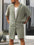 Men's Short -sleeved shirt and  Shorts set