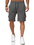 Multi-Pocket Casual Shorts