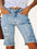 Street Mid-rise Cropped Ripped Shorts