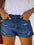 Women's Stretch Mid Rise Denim Shorts