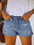 Women's Stretch Mid Rise Denim Shorts