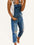 Double Shoulder Denim Jumpsuit