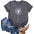 Women's Knit Self Design T-shirt