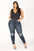 Plus Size Ripped Jeans