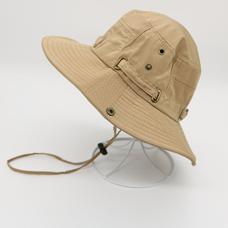Brim Sun Solid Bucket Hats