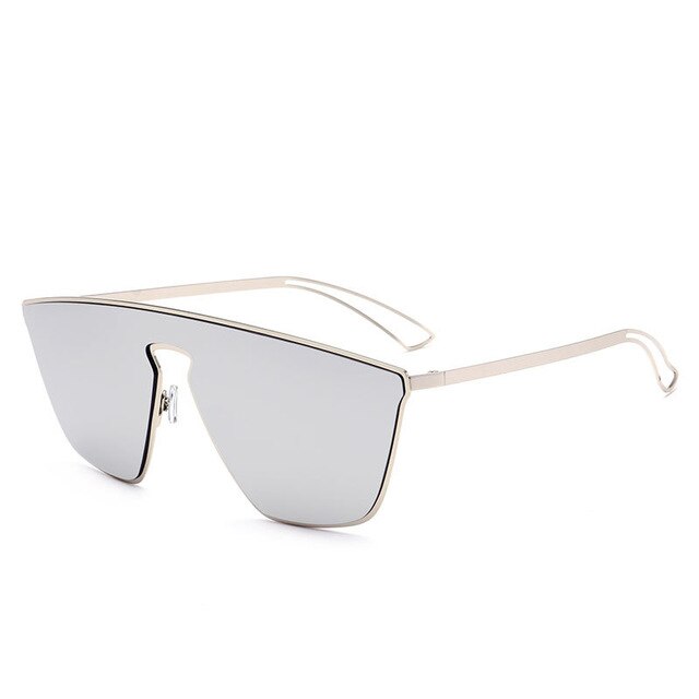 Men Reflective Lens Sunglasses