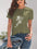 Horse Round Neck Short Sleeve T-Shirt