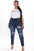 Plus Size Ripped Jeans