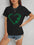 Heart Lucky Clover Round Neck Short Sleeve T-Shirt