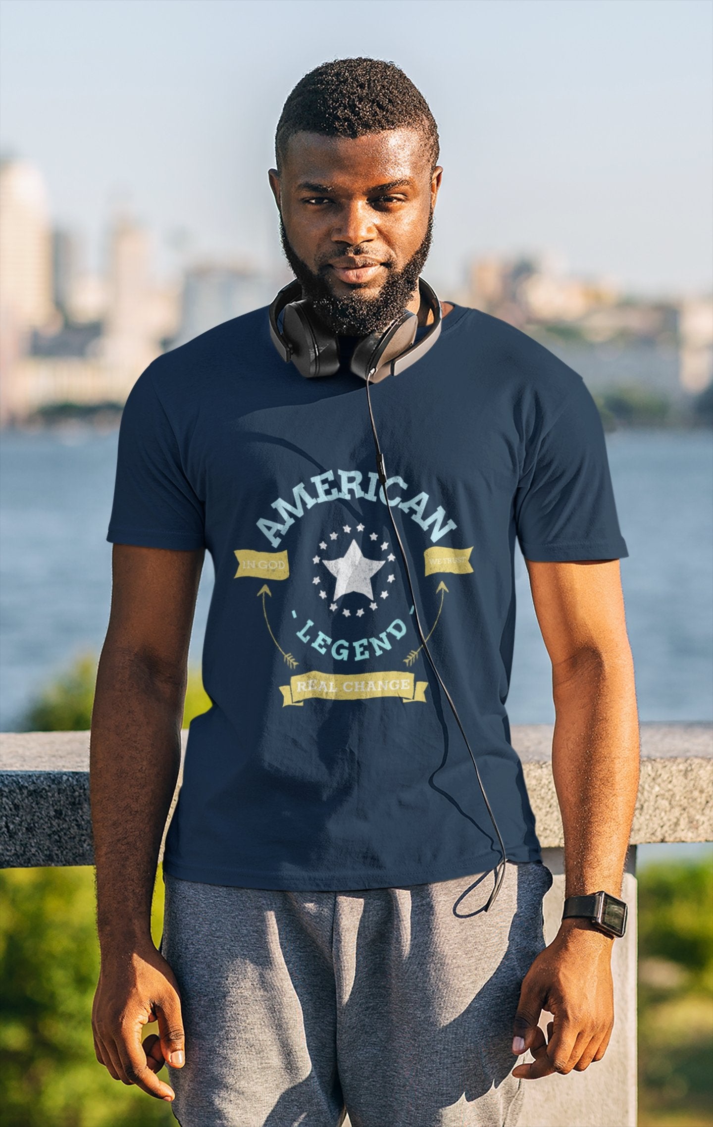 American Legend Short Sleeve T-Shirt - Talk to the tee store