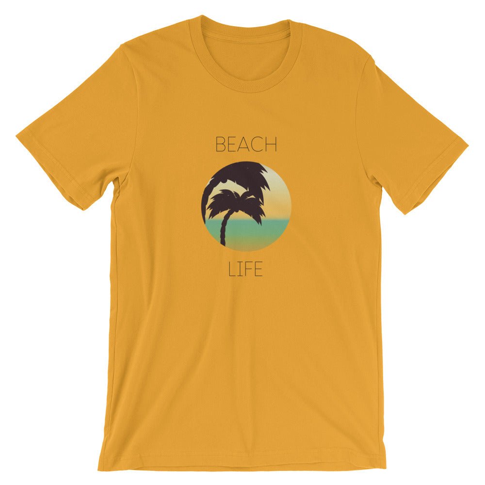 Beach Life Short-Sleeve T-Shirt - Talk to the tee store