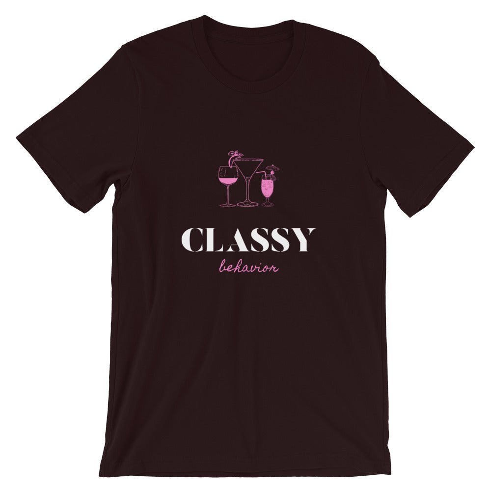 Classy Behavior Short-Sleeve T-Shirt - Talk to the tee store