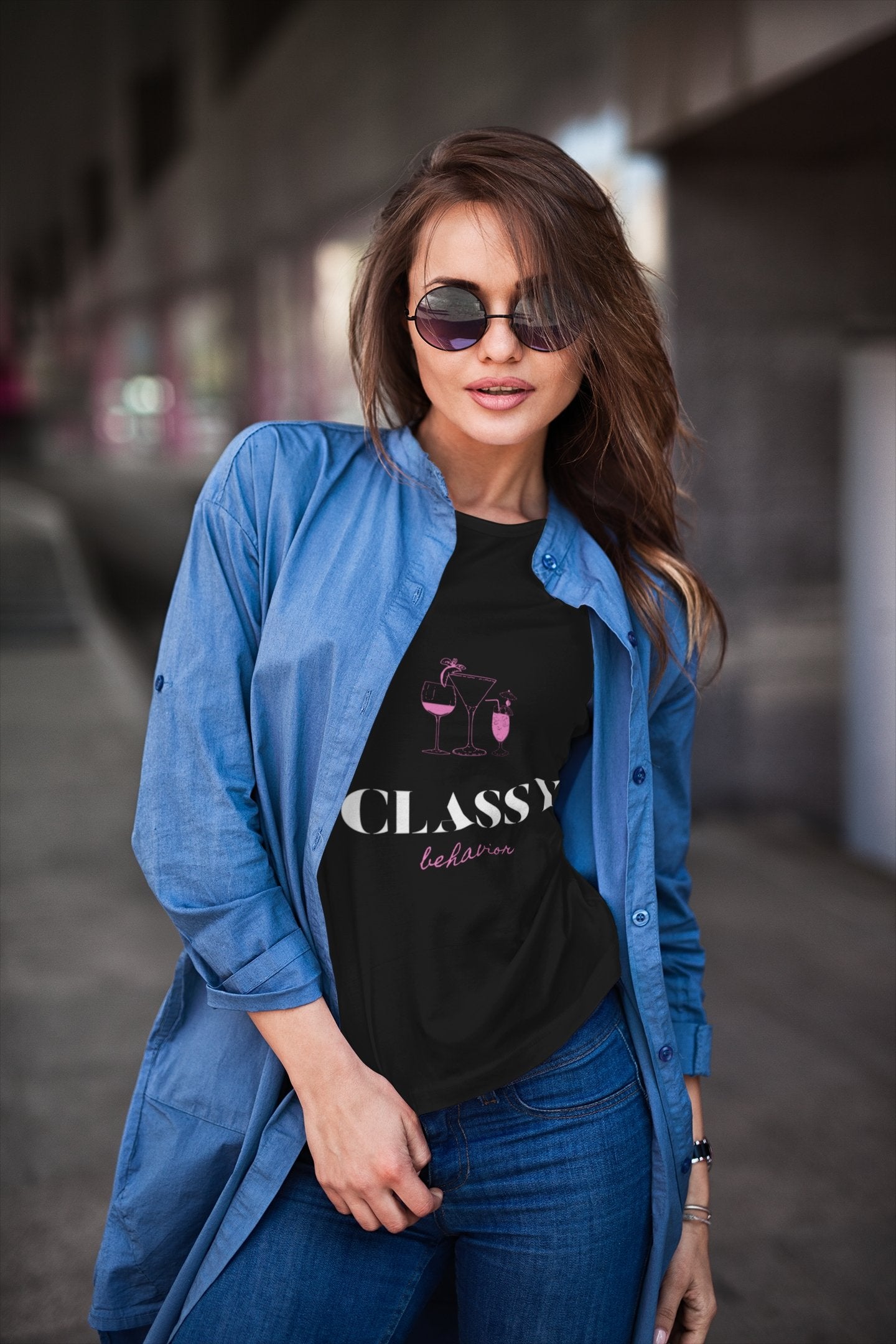 Classy Behavior Short-Sleeve T-Shirt - Talk to the tee store