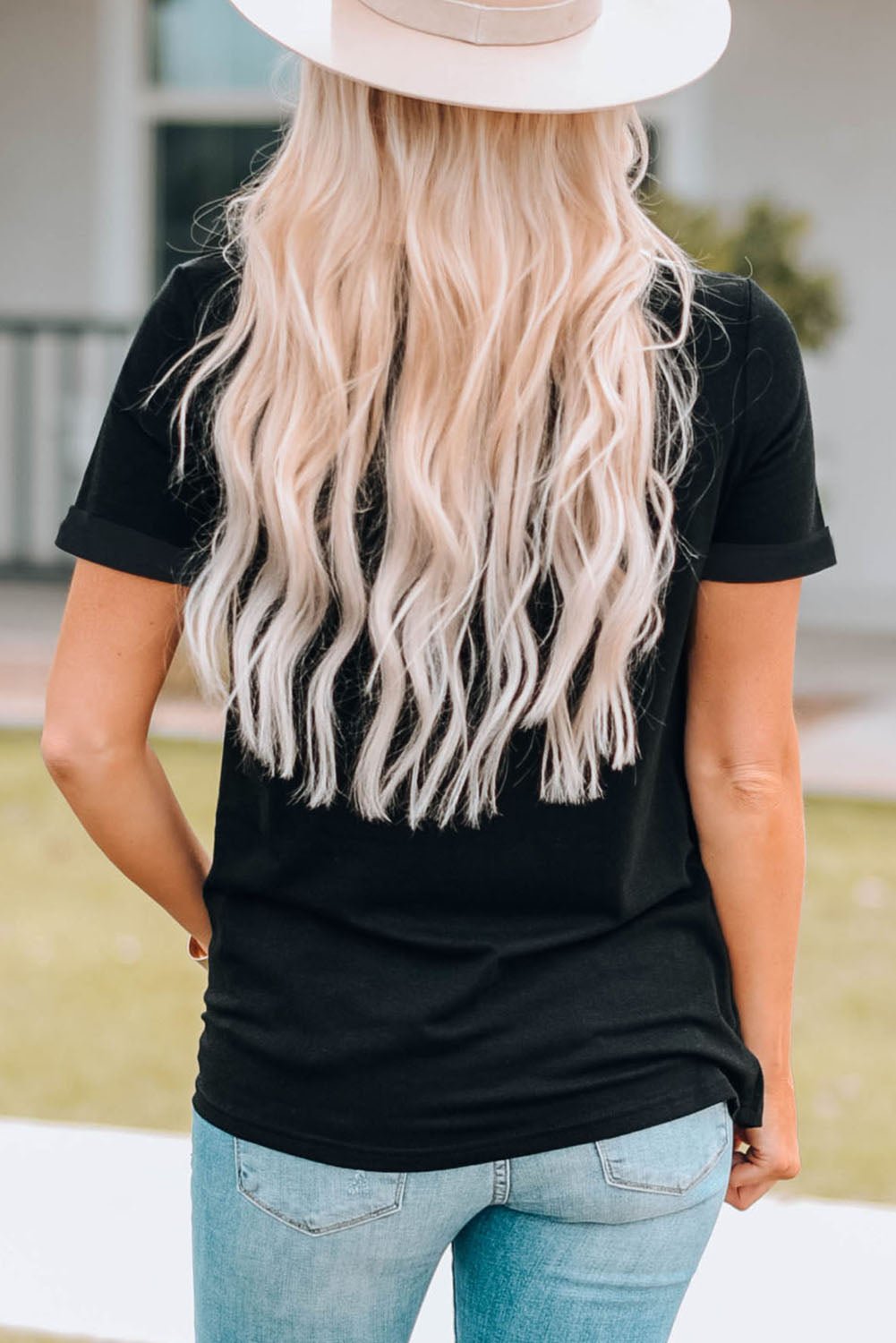 Expensive Cuffed Sleeve Tee - Talk to the tee store