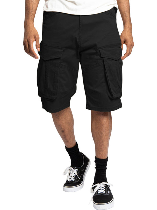 Men's Multi-Pocket Cargo Shorts