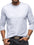 Men's Solid Color Round Neck Top
