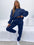 New Solid Color Pullover Suit
