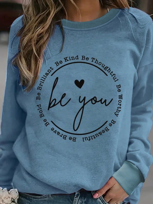 New Be You Long- sleeve Sweatshirt