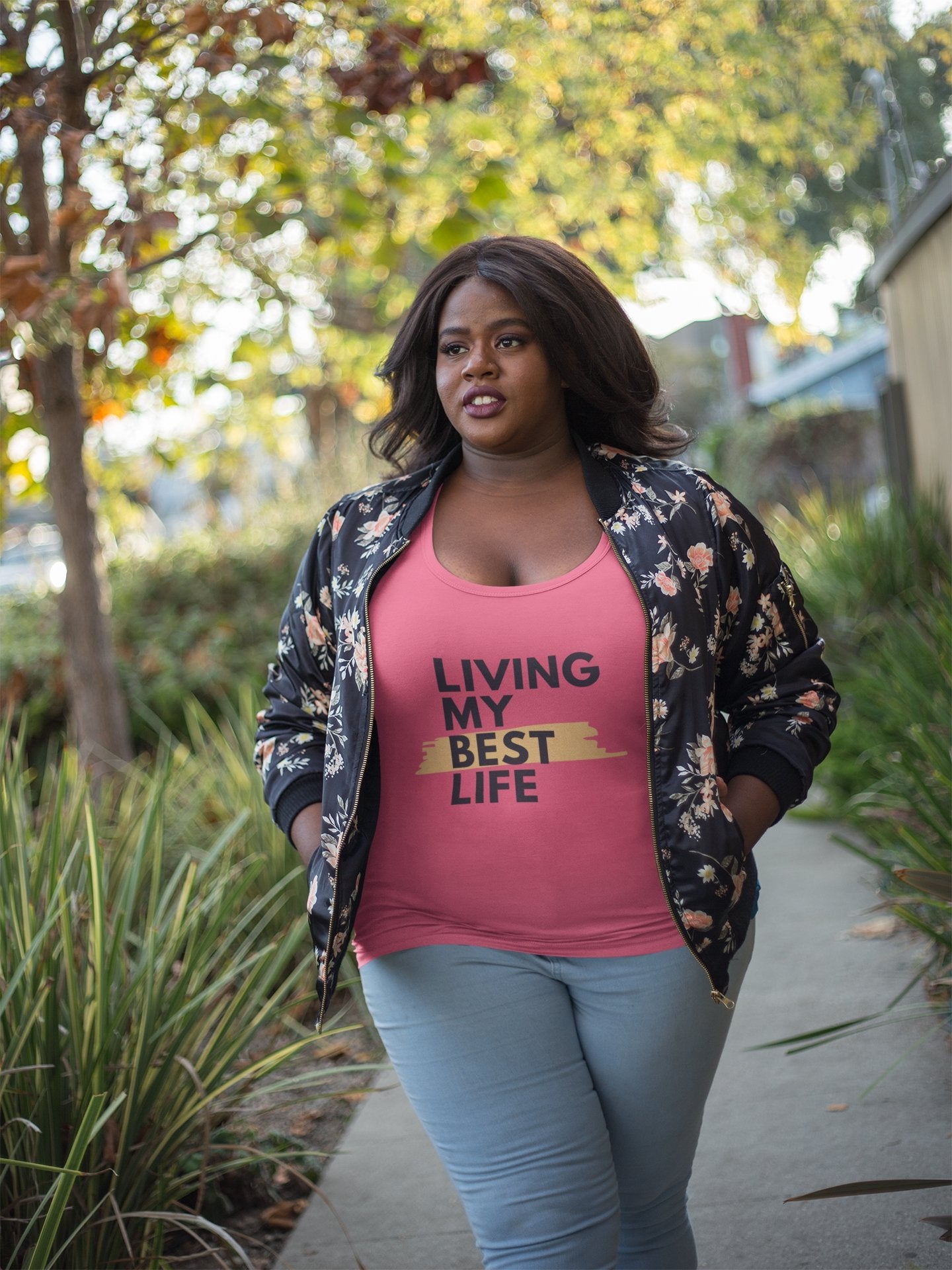 Living My Best Life Tee - Talk to the tee store