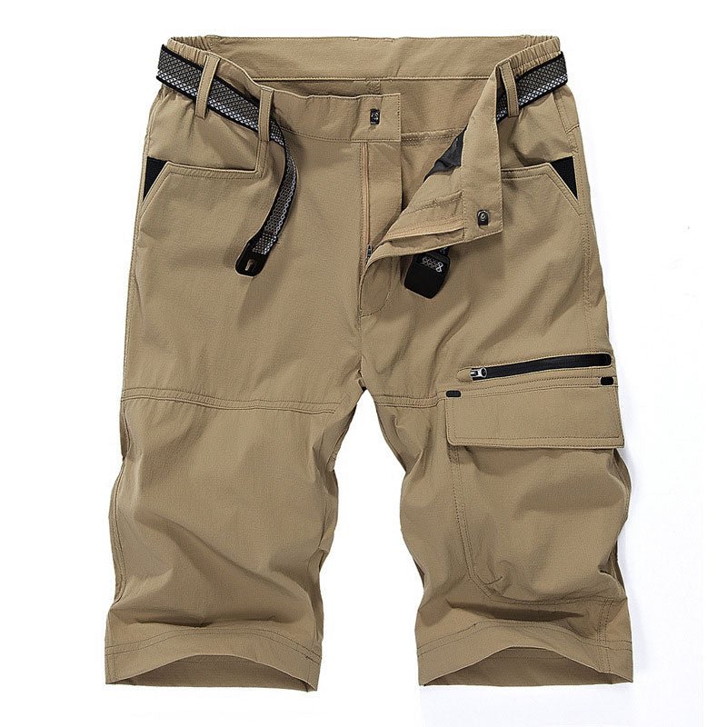 Men Hiking Shorts With A Belt - Talk to the tee store